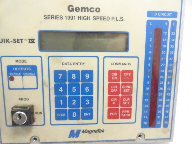 Magnetek 1989-KP; Gemco Control Panel; Series 1991