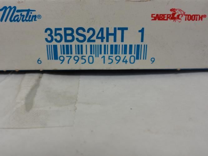 Martin 35BS24HT-1; Sprocket # 35; 24Teeth; Hardened; 1"ID