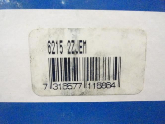 SKF 6215 2ZJEM; Ball Bearing 75mm B x 130mm OD x 25mm W