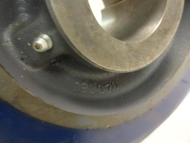 Hamilton 80070; Poly Wheel 2"ID; 8" OD