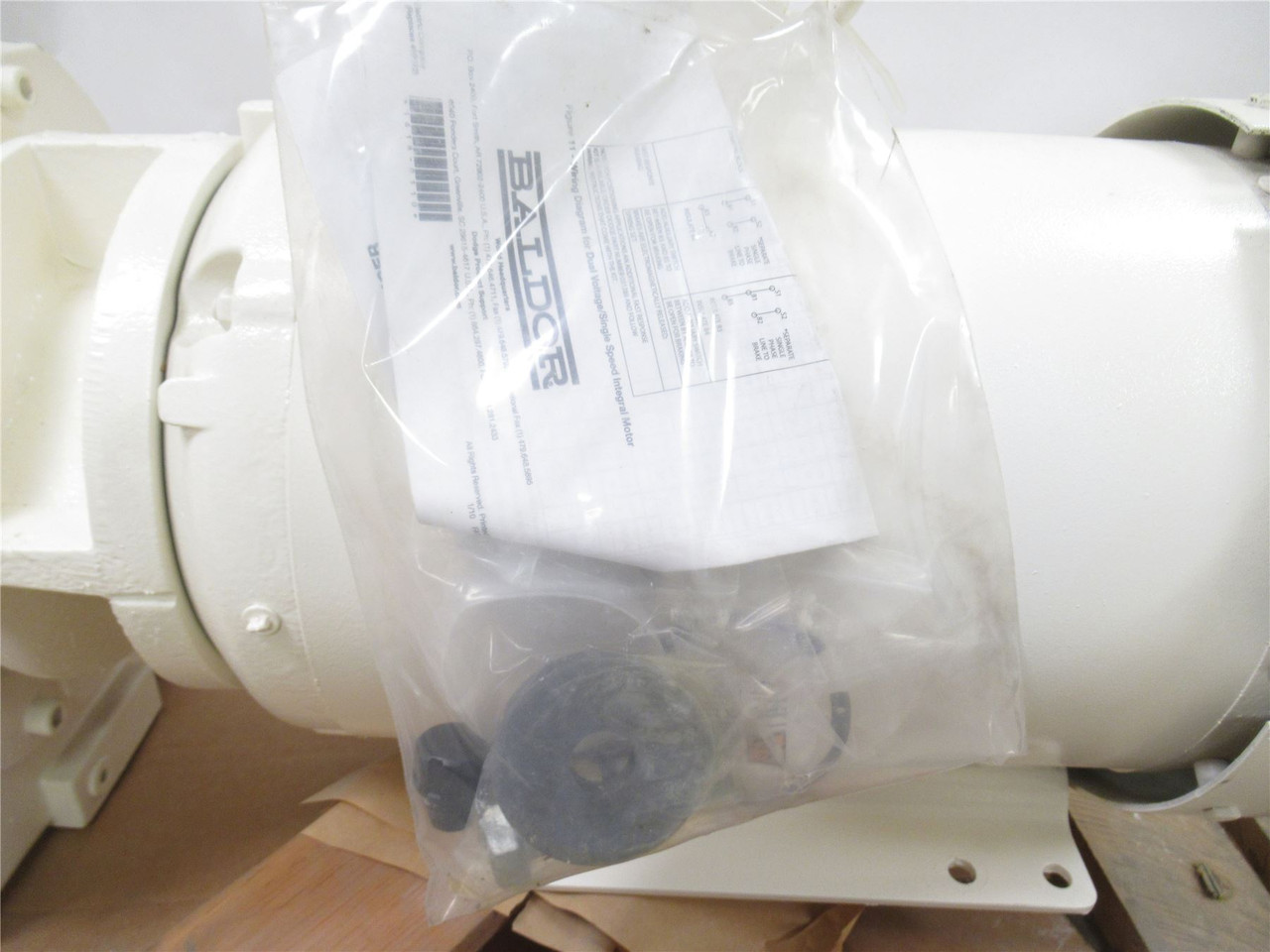 Quantis BF1283CN250TC; Gear Motor; 48.14:1 Ratio; 15HP