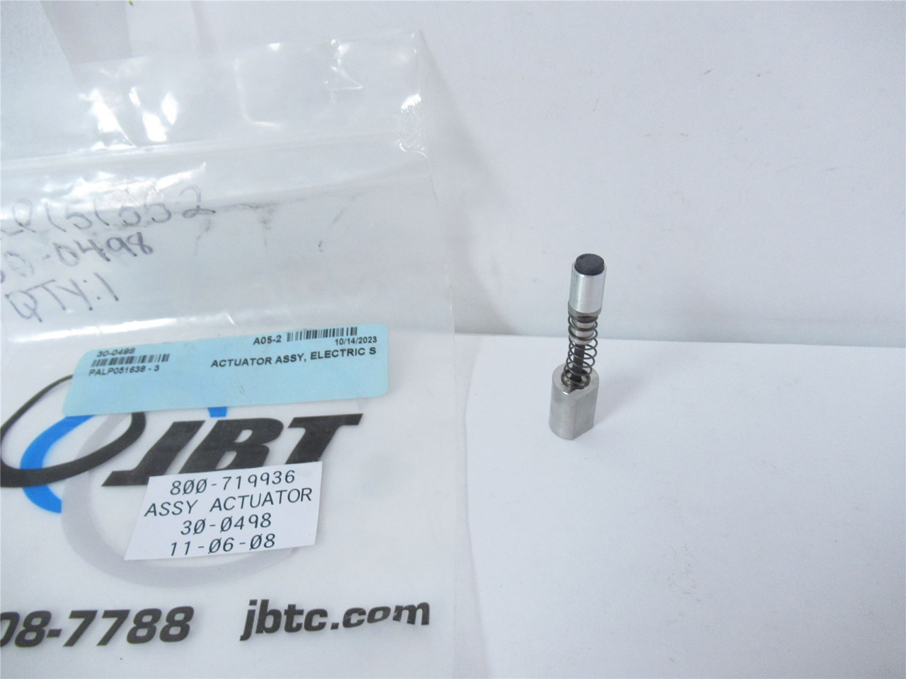 JBT 30-0498; Actuator Assy Electric S