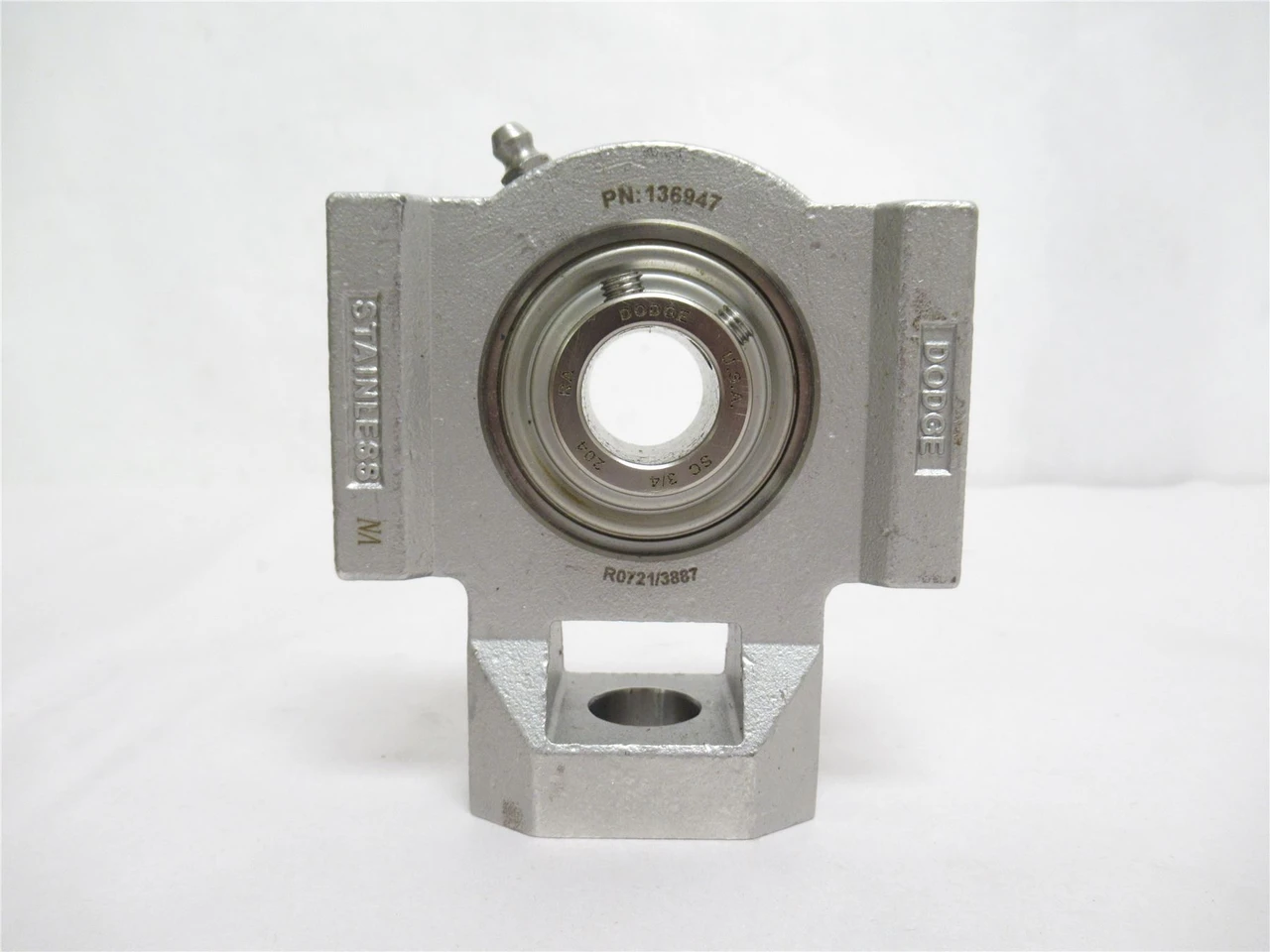 Dodge WSTU-SCEZ-012-SHCR; Take-Up Bearing 136947; SS; 3/4"ID