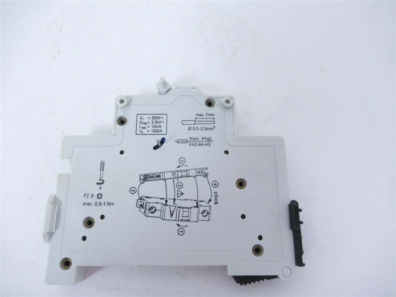 Eaton FAZ-XAM002; Circuit Breaker 2Amp 250V