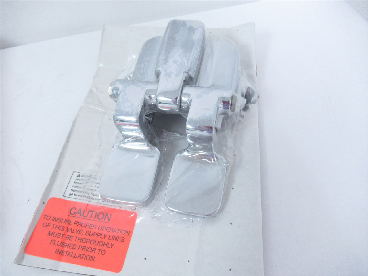 WaterSaver  L3001; Pedal Valve Mixng Floor MTD PolishedChrome