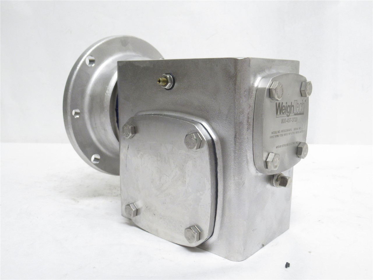 Sterling WTSS20B0401L; WeighTec Gear Reducer; SS; 40:1 Ratio
