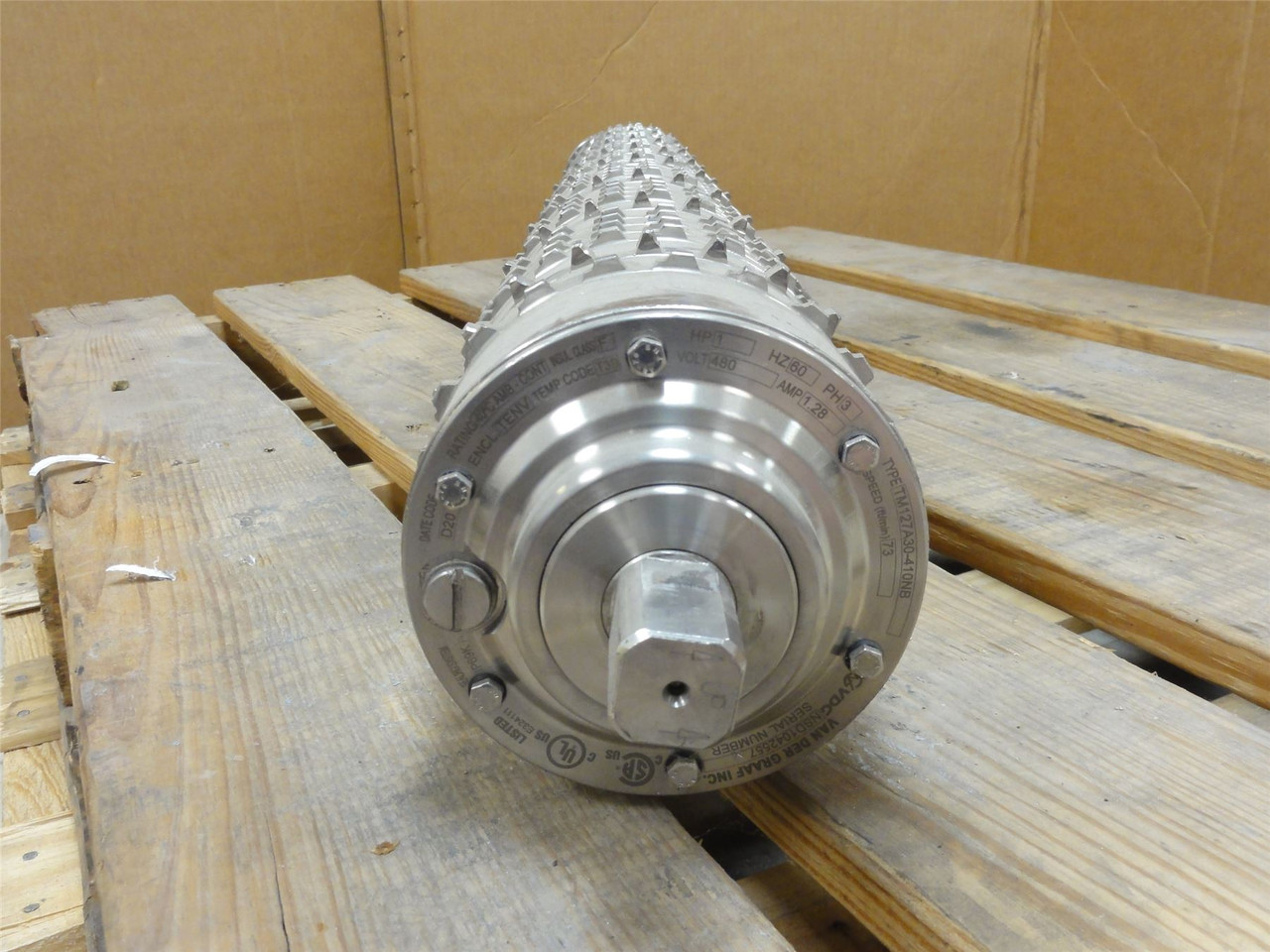 VanderGraaf TM127A30-410NB; Drum Motor 38-3/4" Belt Width; 73FPM