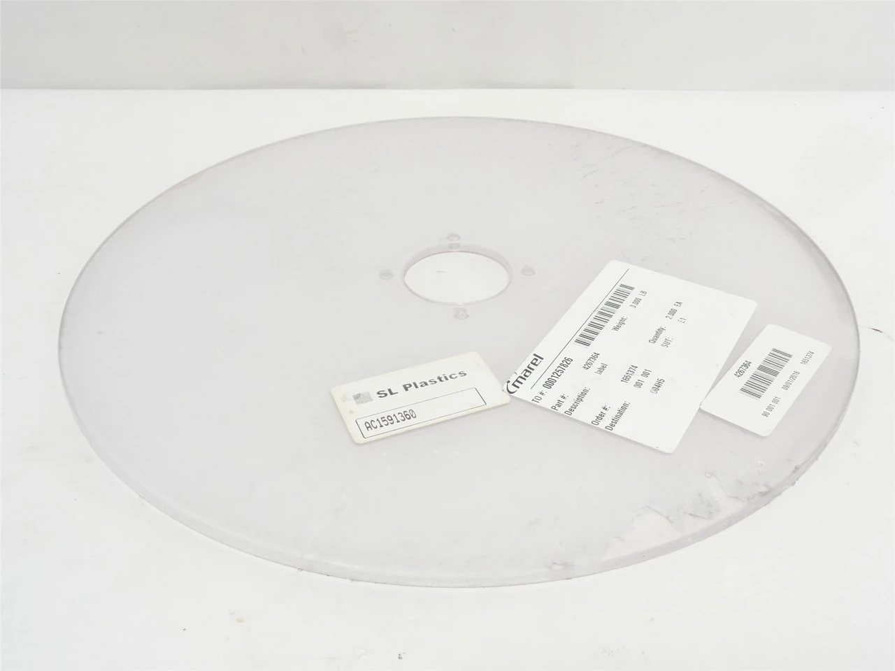 Marel 4267364; Labeler Mount Plate AC1591360