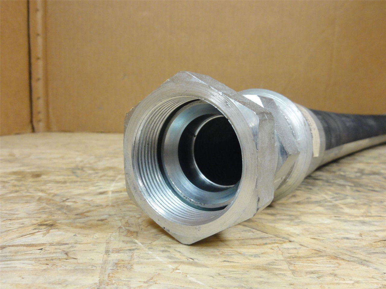 Parker 43034U-624/H43024; Hose; 1-1/2 JIC x 1-1/2 JIC; 31.5" L