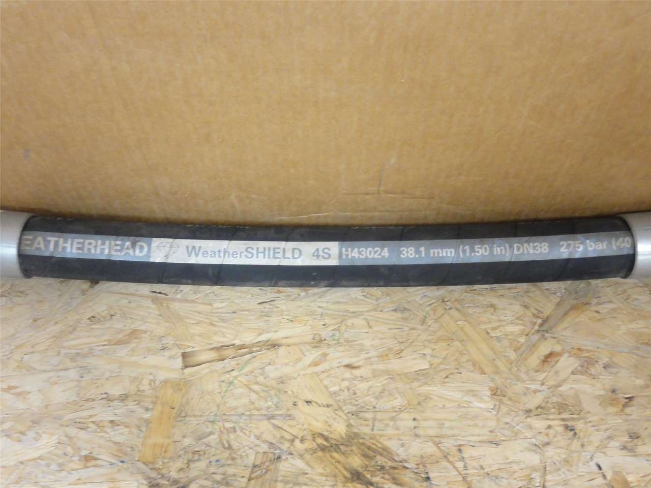 Parker 43034U-624/H43024; Hose; 1-1/2 JIC x 1-1/2 JIC; 31.5" L