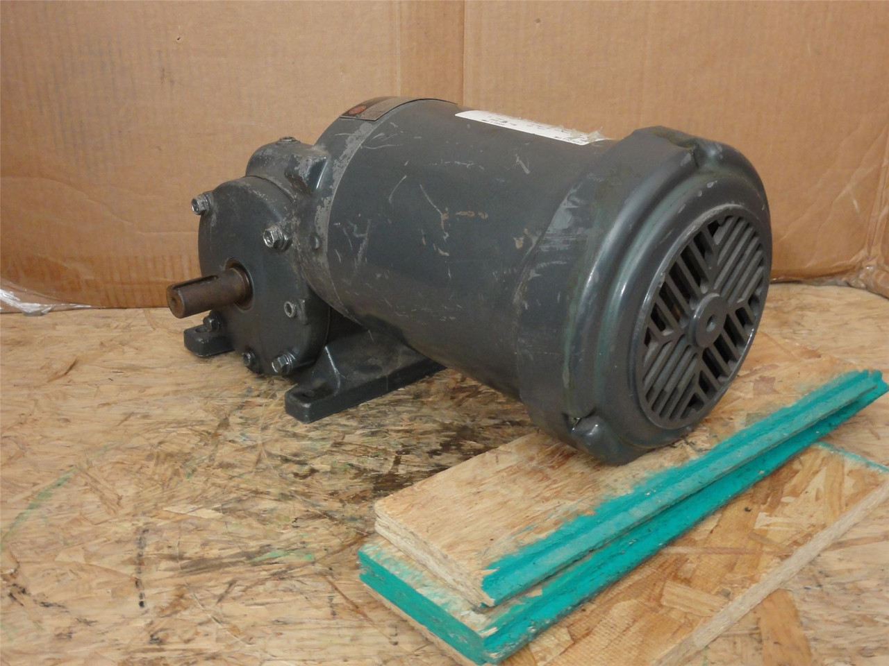 US Motors 6GWP 39; AC Gearmotor 39:1 Ratio; 1HP; 208-230/460V; 3-PH