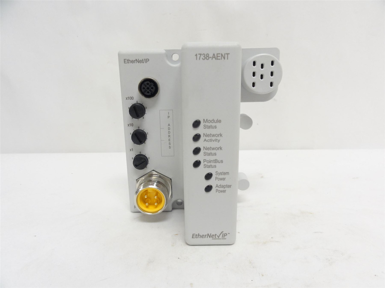 Allen-Bradley 1746-AENT; I/O EtherNet IP Adapter; 24VDC