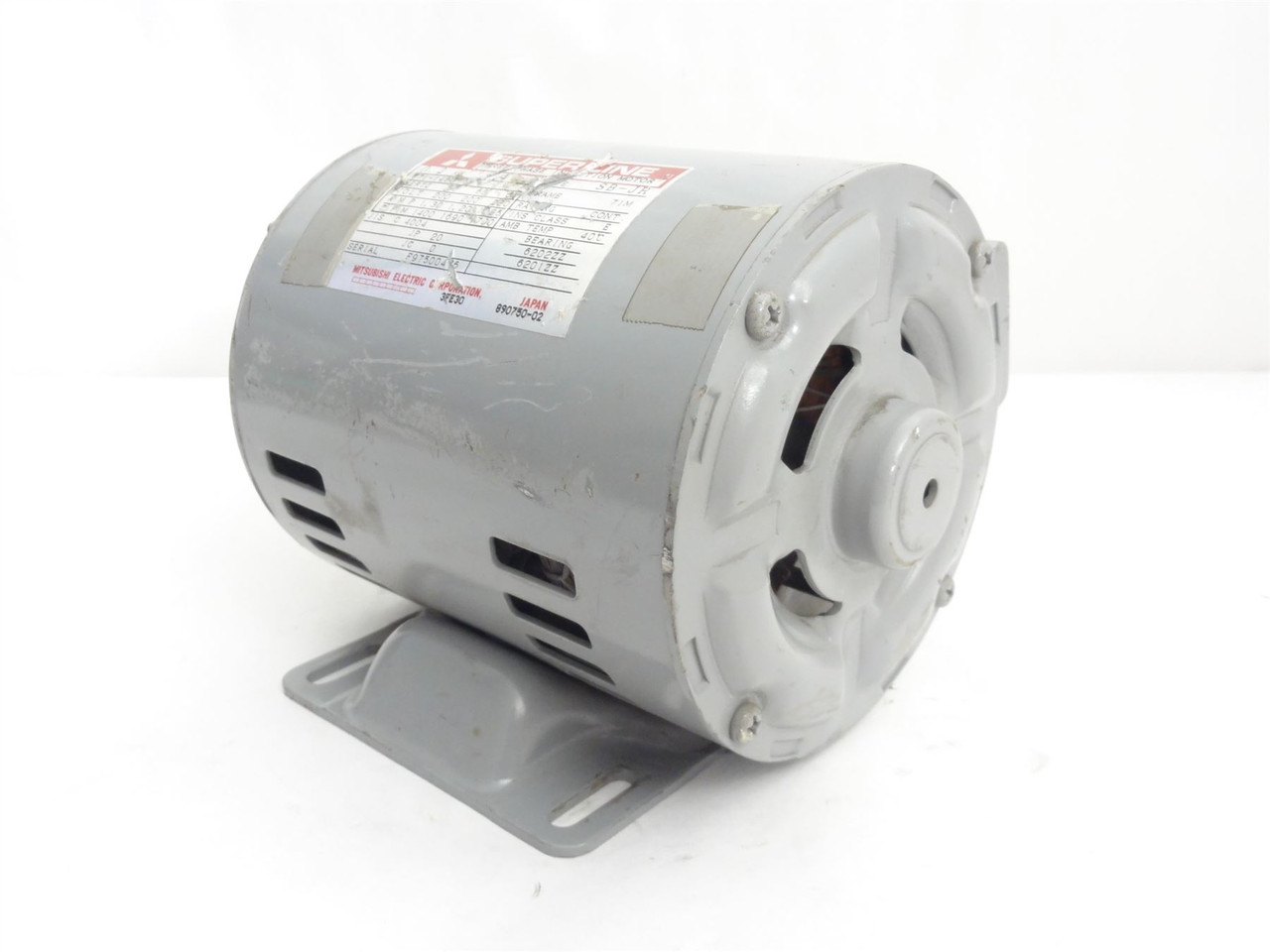 Mitsubishi SB-JR; Super Line AC Motor 0.2kW; 200-220V; 1700RPM