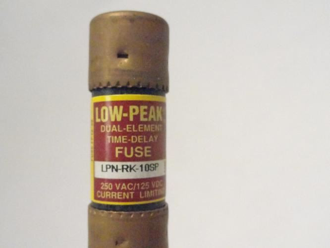 Bussmann LPN-RK-10SP; Fuse; 10Amp; 250V