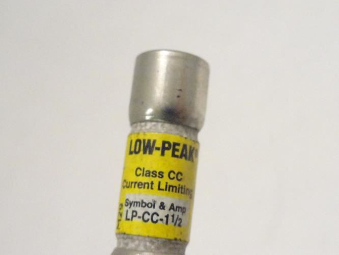 Bussmann LP-CC-1 1/2; Fuse; 1-1/2 Amp; 600V