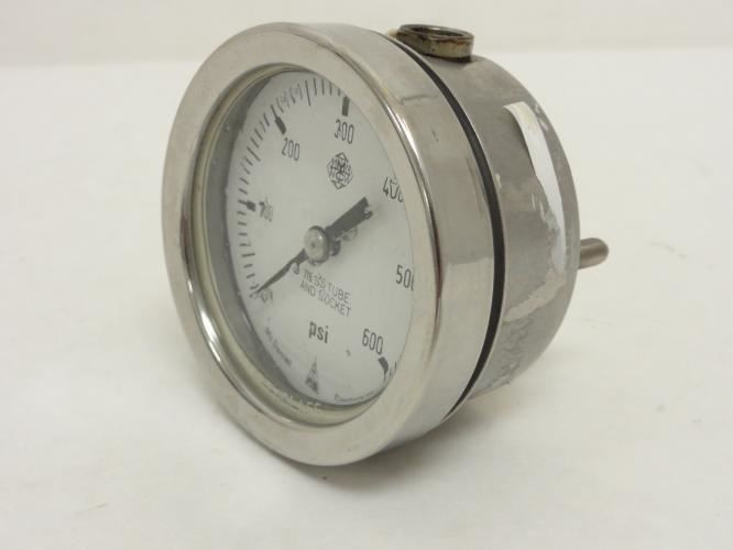 McDaniel Controls KFL B-GF; Pressure Gauge SS0-200PSI 1/4 NPT