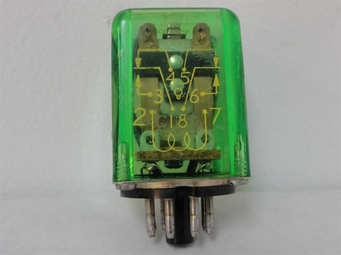 AUTOTRON P-200; Tube Base Relay; 8-Pin