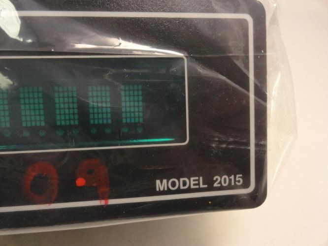 Vorne Industries 2015; Panel Display-Core for Rebuild