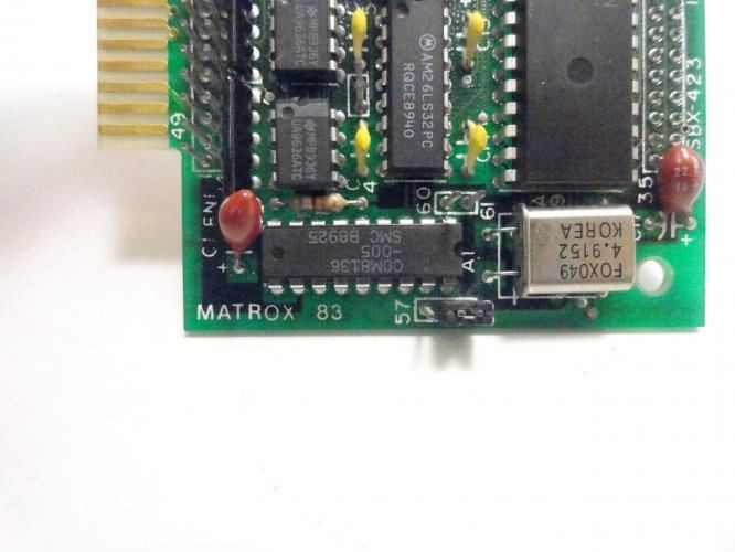 Matrox MSBX-423; Circuit Board