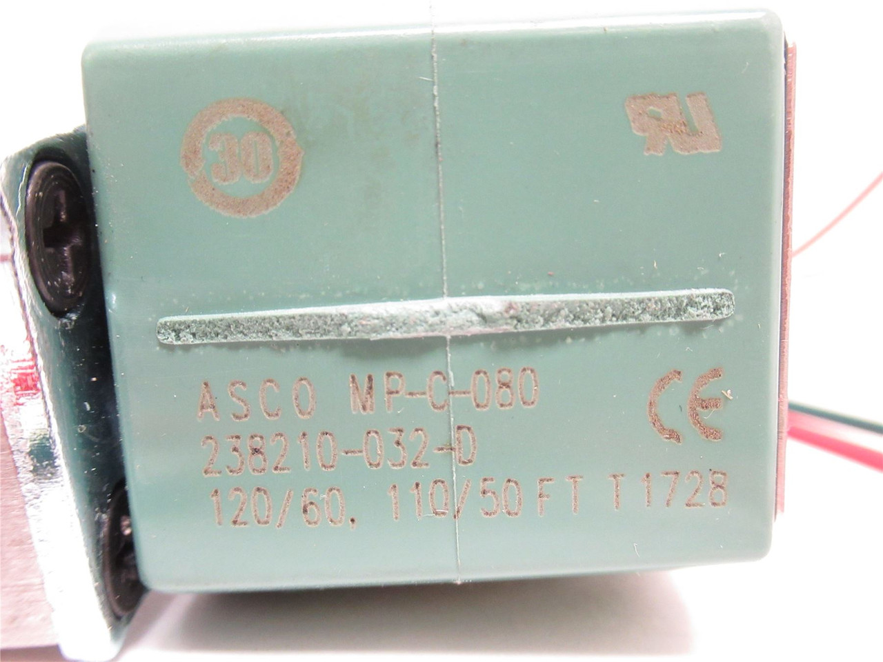 Asco 8040HB; Solenoid Valve; 3/8NPT; 110/120V; 2 Way; 15PSI