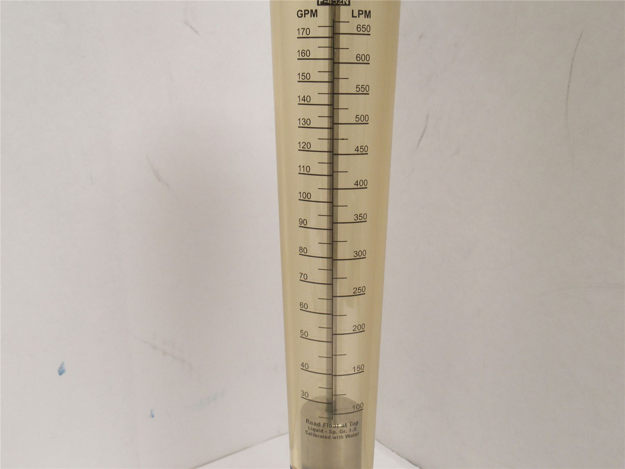Omega FL45206A; InLine Variable Area Flow Meter; High Cap