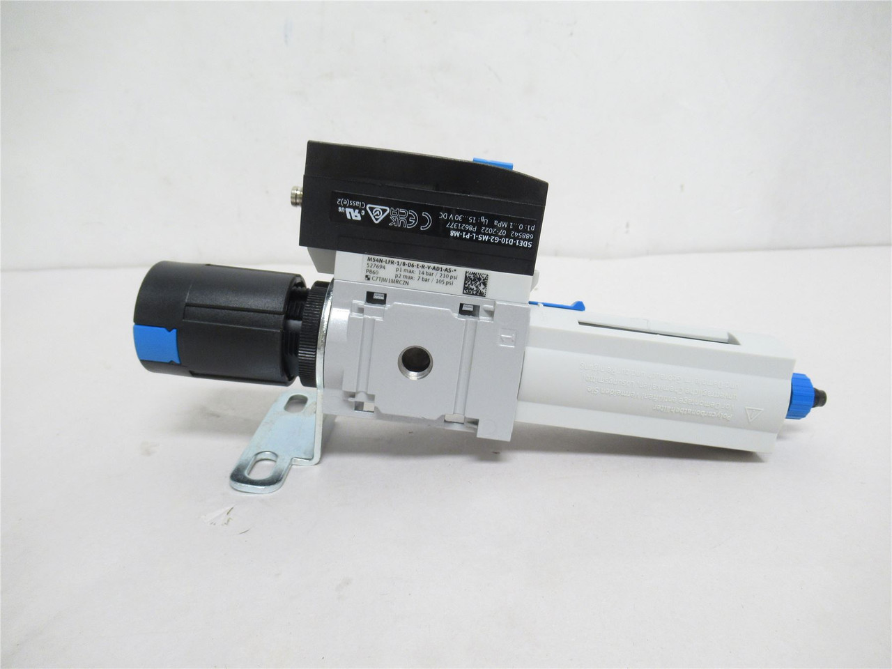 Festo MS4N6FR1/8D6ERVAD1ASWR; Regulator Assy; 210PSI; 1/4NPT