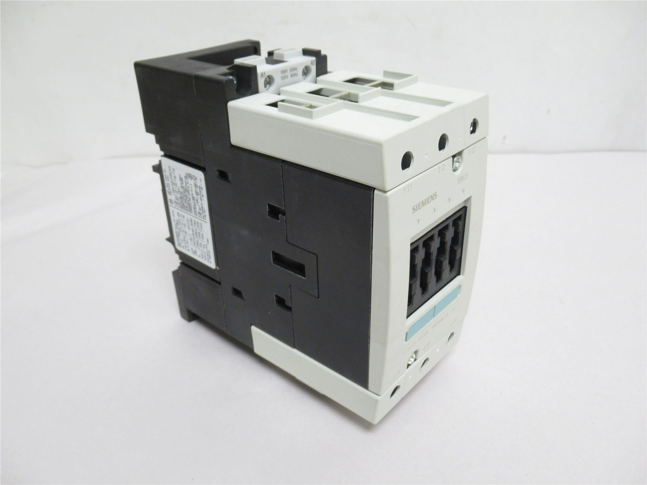 Siemens 3RT1045-1AK60; Contactor 80A 3P 600V Coil: 110/120VAC