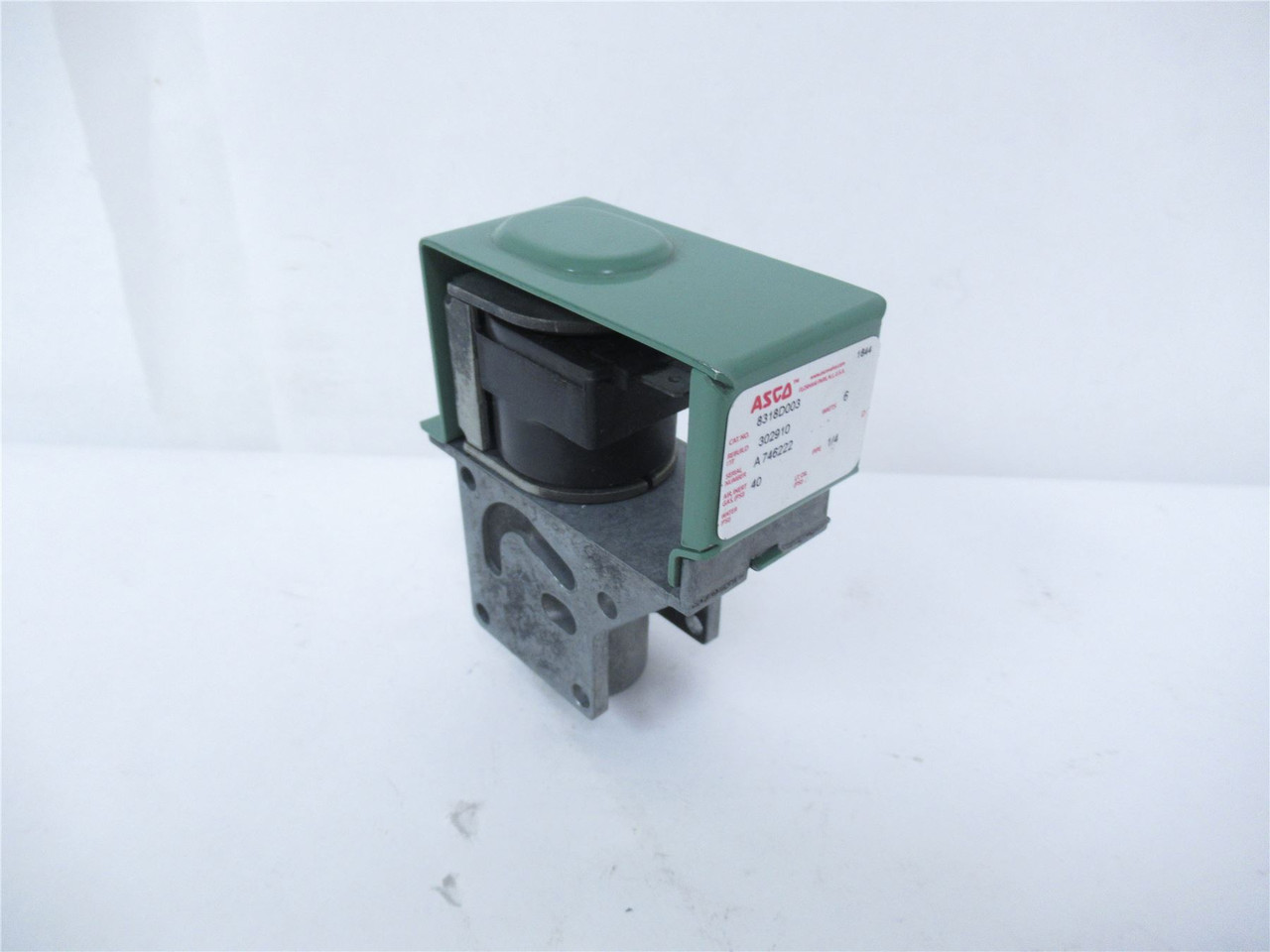 Asco 8318D003; Solonoid Valve 1/4 NPT