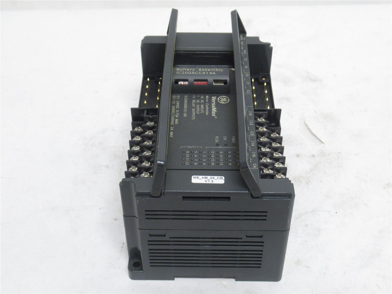 GE IC200UDR010-DK; Micro-Controller; 24VDC/240VAC; 7.mA