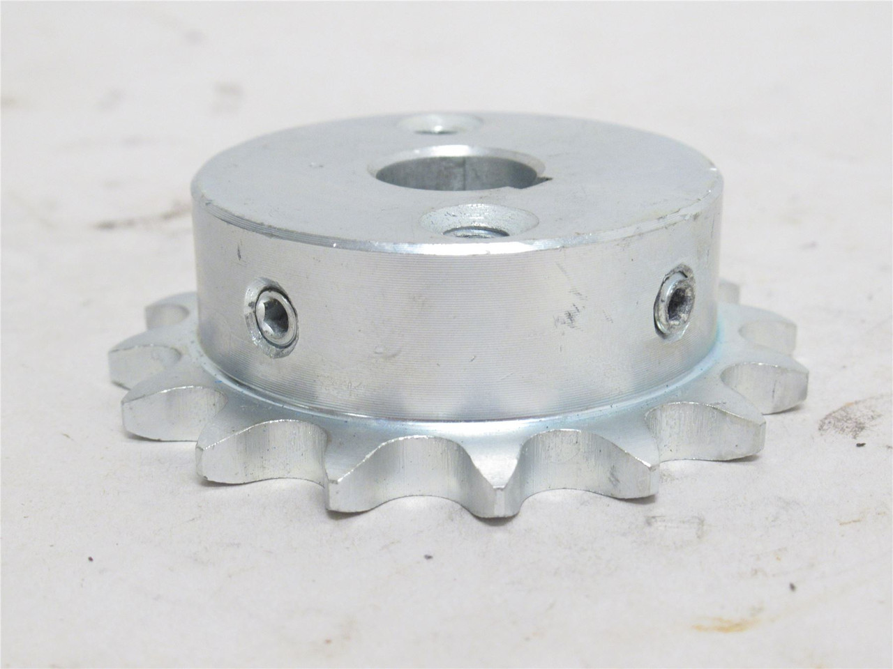 Tsubaki H41B16F-5/8; Hardened Sprocket #41; 16 Teeth; 5/8"ID