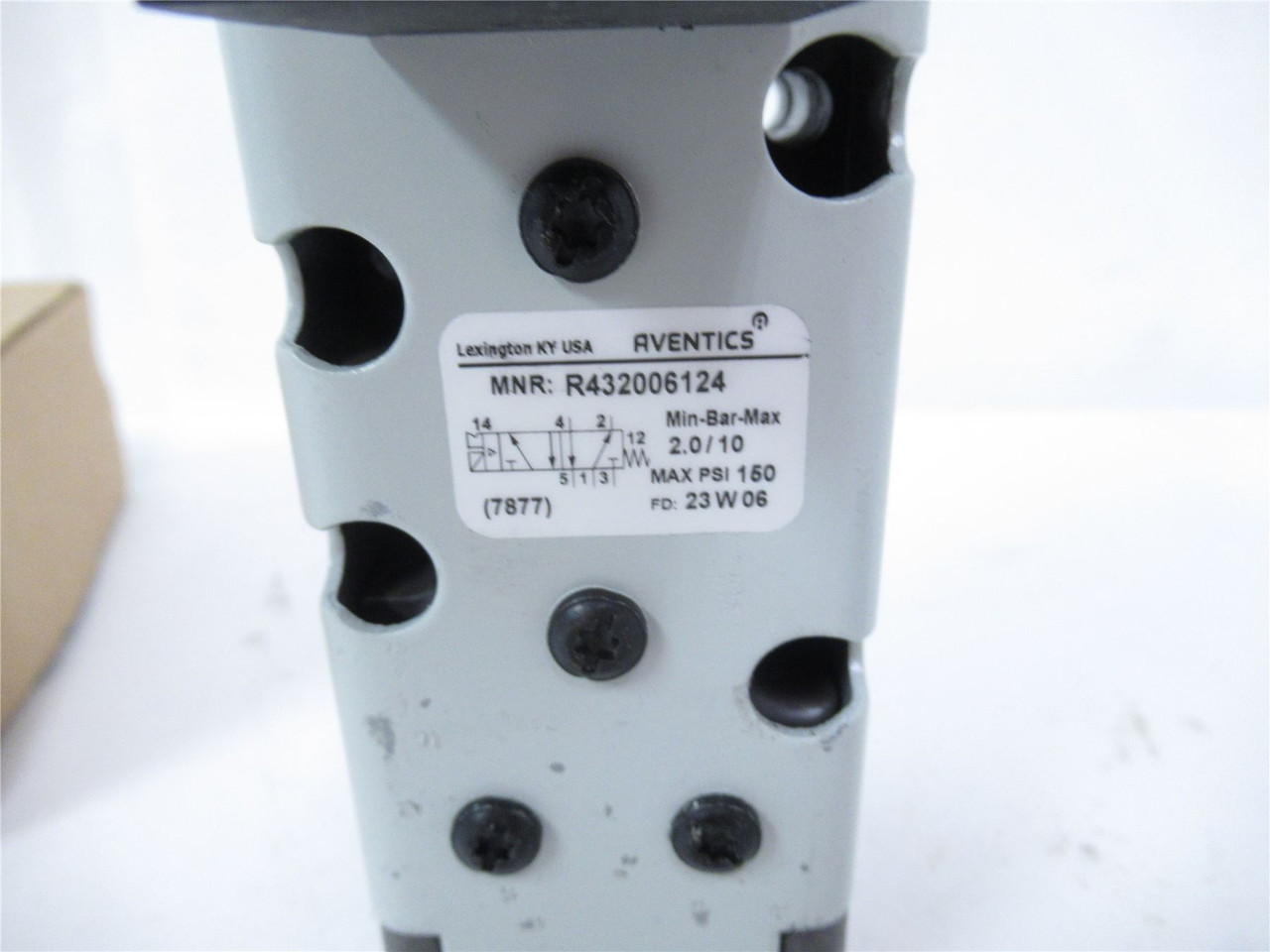 Aventics R432006124; Solenoid Valve 20VAC 150 Max PSI 50/60Hz