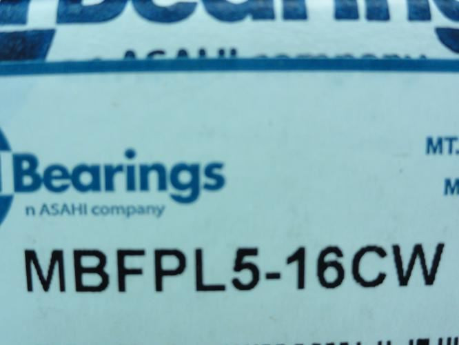 AMI MBFPL5-16CW; Flange Bearing; 4-Bolt; 1" ID