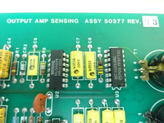 Allen-Bradley 50377; Output Amp Sensing Assy Board; Rev 03