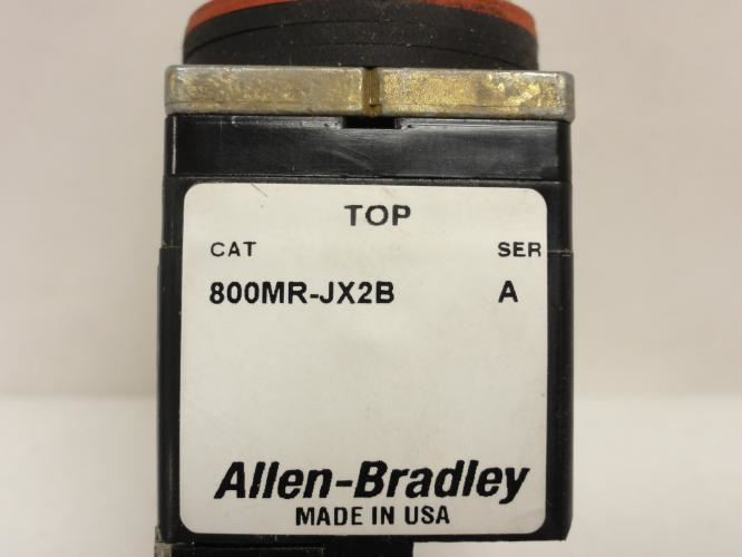 Allen-Bradley 800MR-JH2KB; Selector Switch; 3-POS; 300VAC; 10A