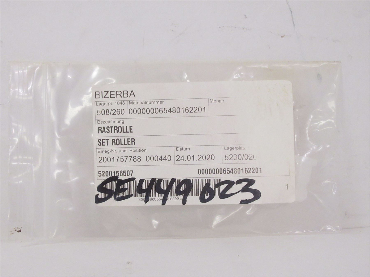Bizerba  65480162201; Set Roller