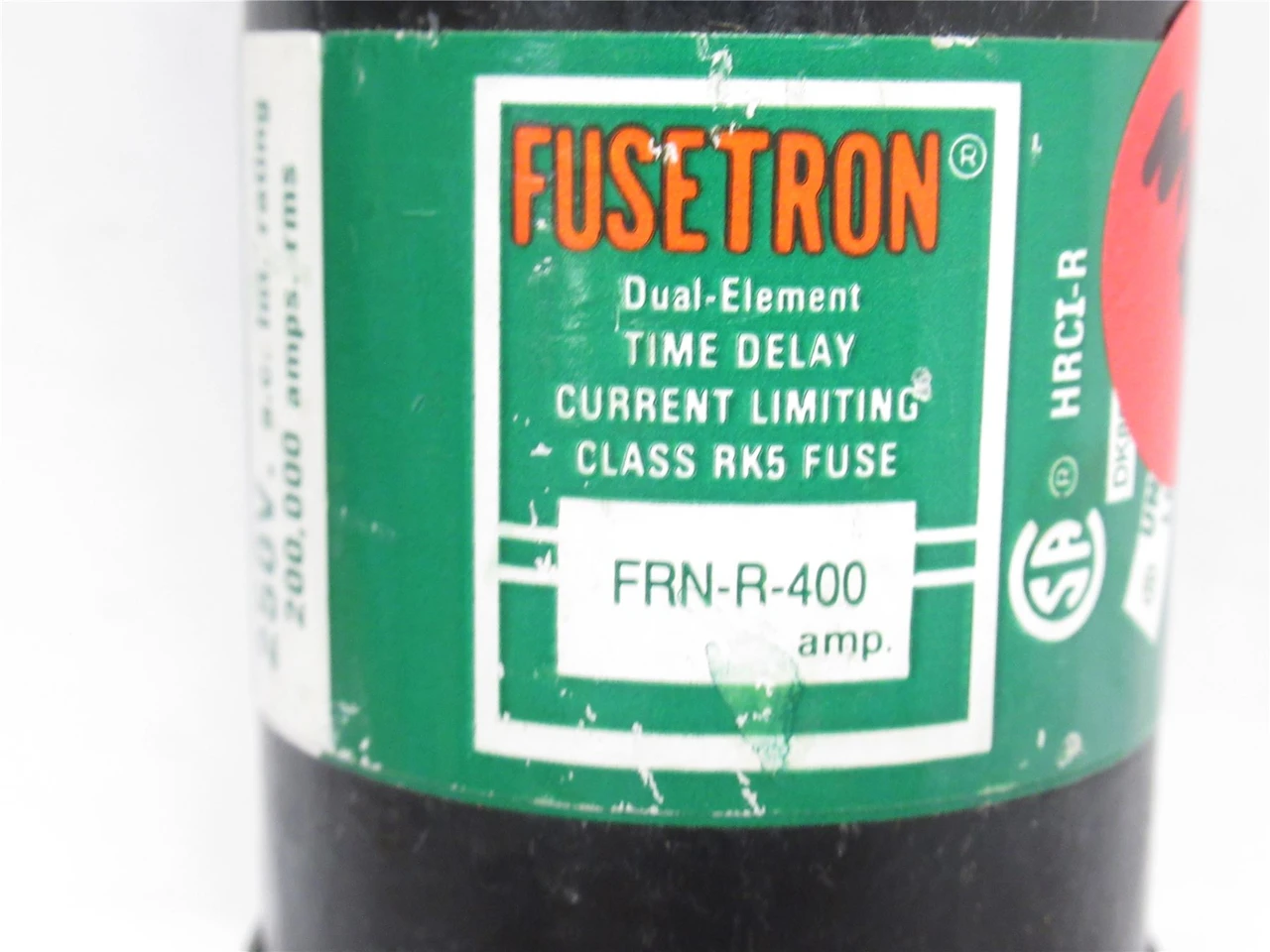 Bussmann FRN-R-400; Dual Element Time Delay Fuse; 400A; 250VAC