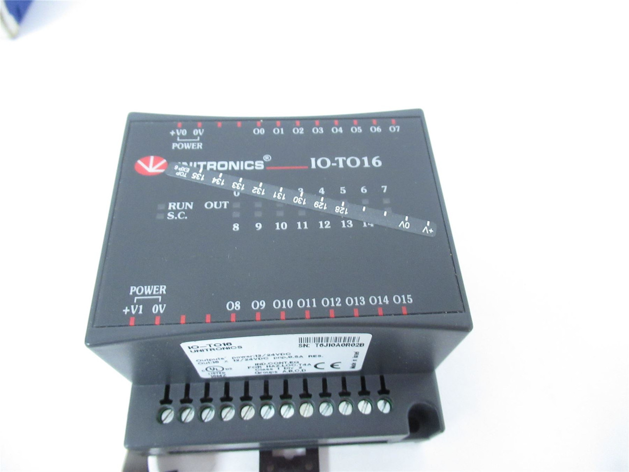 Unitronics IO-TO16; Modules I/O;12/24 VDC Digital