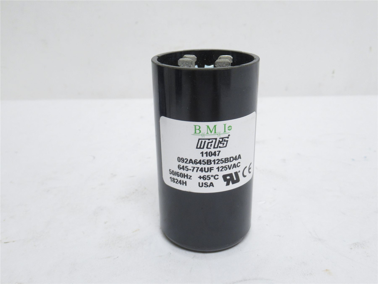 Mars 11047; Motor Start Capacitor; 645-774uF; 110-125VAC
