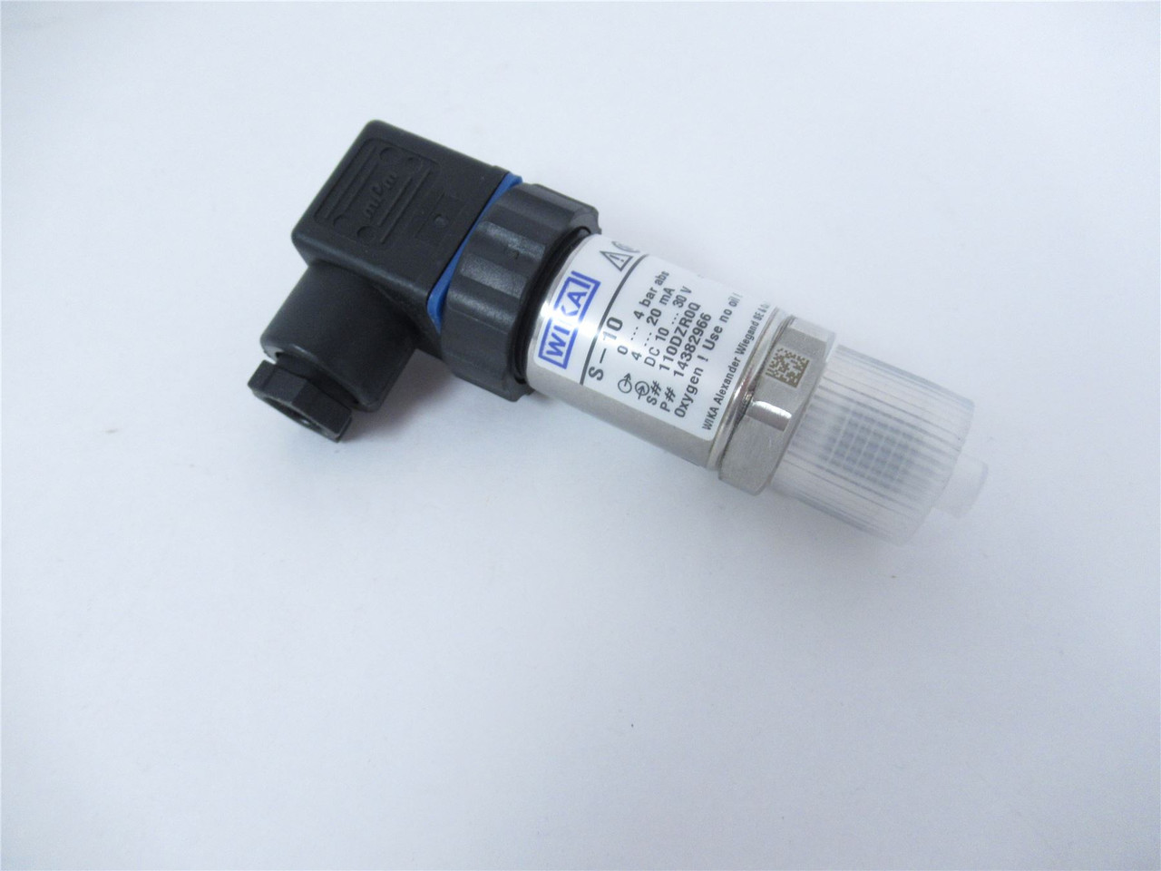WIKA S-10; Pressure Sensor; 14382966; 0-4 Bar