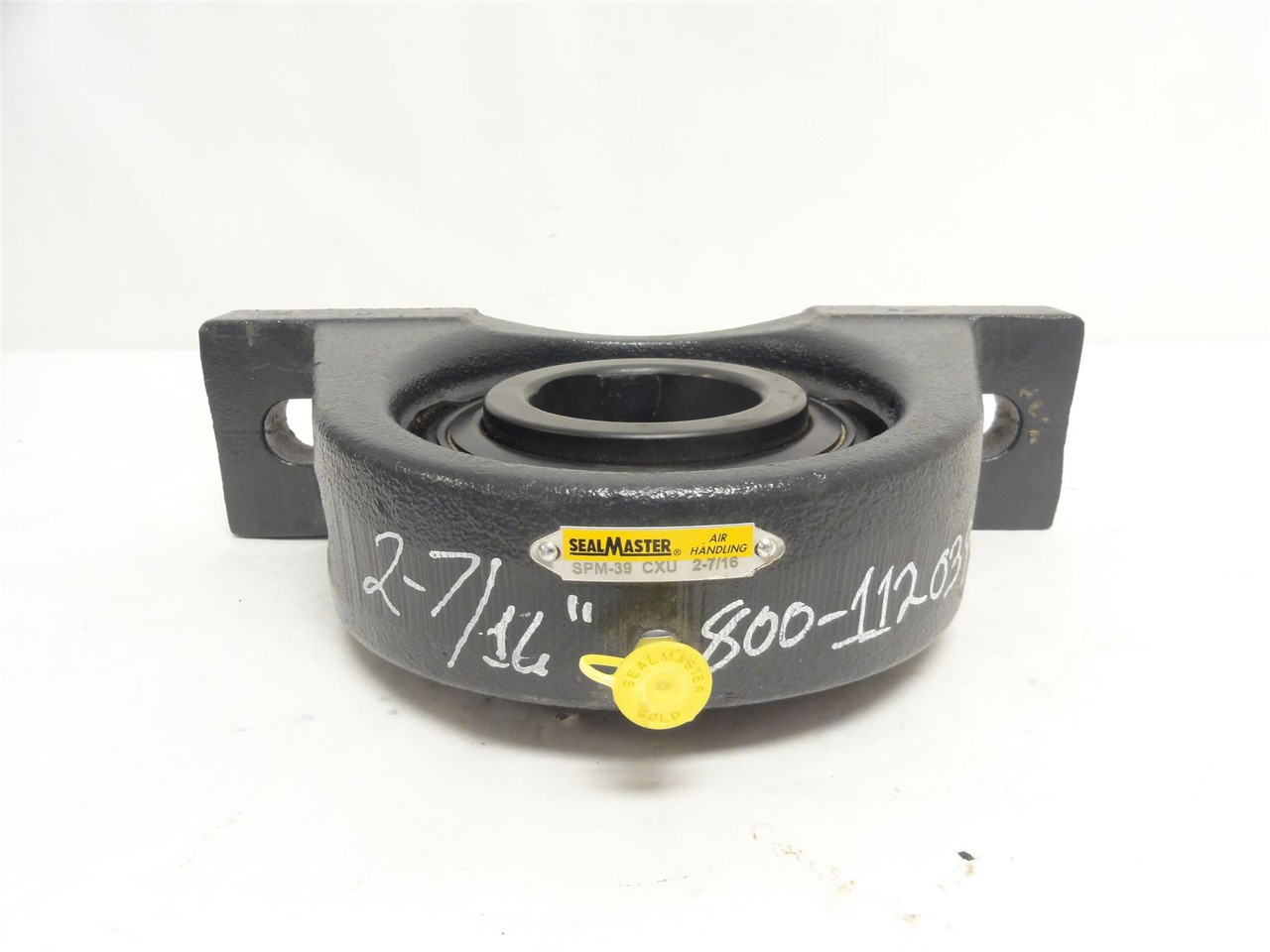 Sealmaster SPM-39 CXU; Pillow Block Bearing; 2-7/16"ID; 2-Bolt