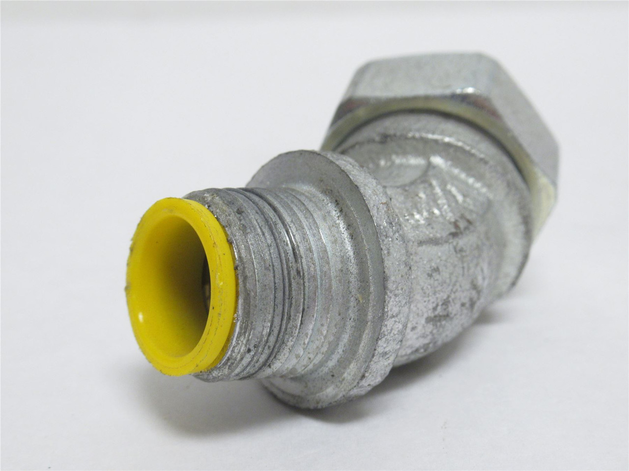 Raco 3562; Insulated Connector 45Deg Elbow; 1/2"