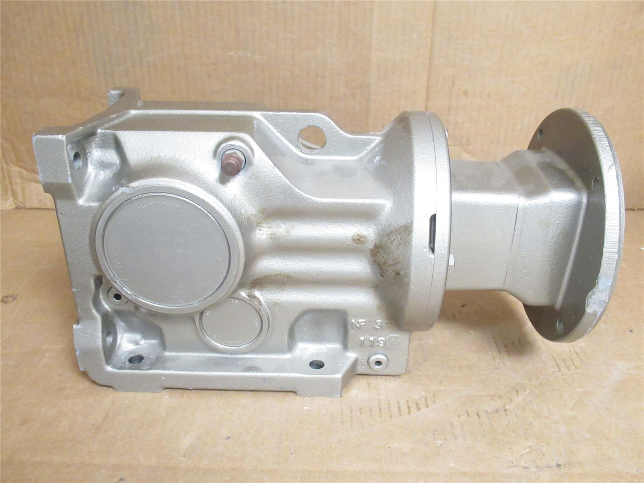 SEW K47AM143-KS; Inline Gearbox 7.36:1 Ratio