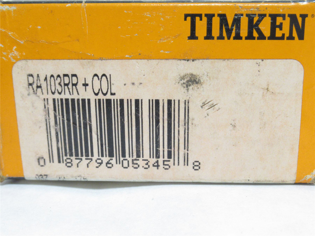 Fafnir RA103RR; Insert Ball Bearing 1-3/16"ID x 62mmOD
