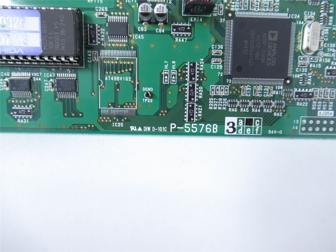 Ishida Scales P-5576B-3; PC I/0 Board Assembly