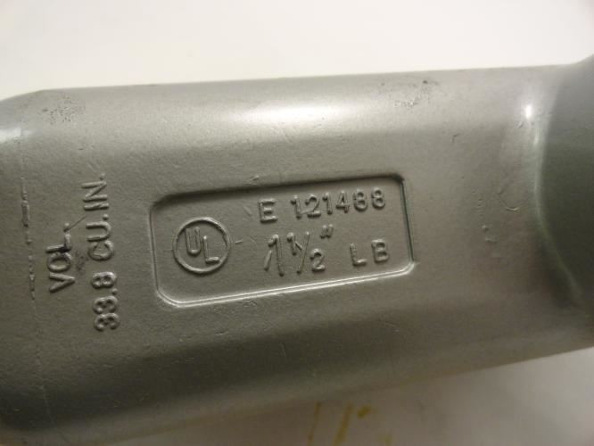 MFG- E121488; Conduit Body; 1-1/2"