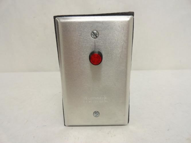 Hansen 35-0162; Water Tight Pilot Light Assembly; Red; 115VAC