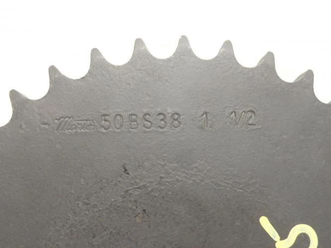 Martin 50BS38 1-1/2; Sprocket # 50; 38Teeth; 1-1/2"ID