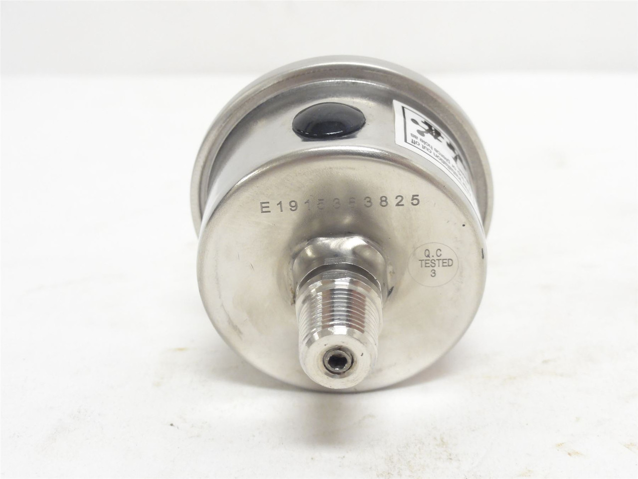PIC Gauge 302D-158E; Pressure Gauge; SS-316; 0-100PSI; 1/8NPT