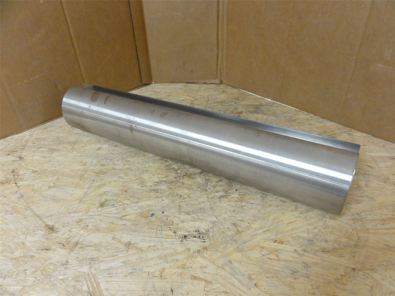 MFG- K1014X-DV100; Keyed Steel Gearbox Shaft; 4"OD x 21" Long