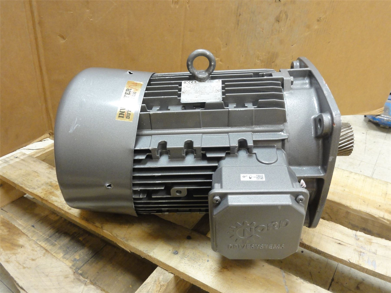 Nord Drive SK132MP/4CUSTF; AC Motor; 10HP 230/460V 1765RPM 3PH